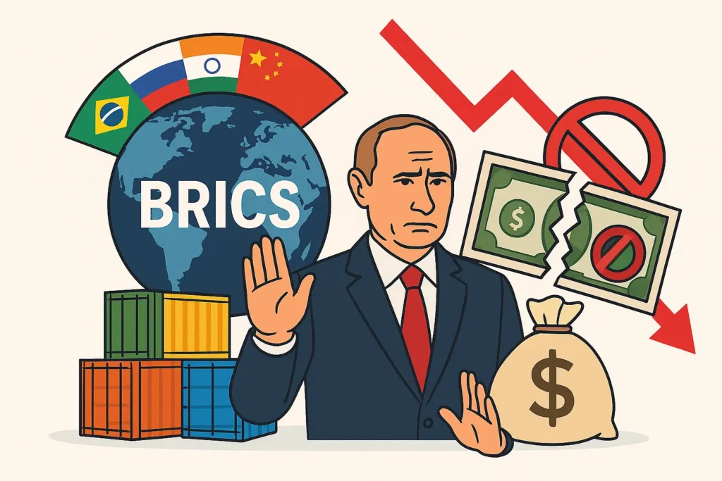 BRICS and the Dollar Divide Putin’s Bid Faces Pushback from Within