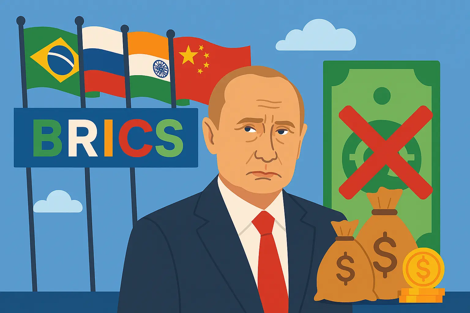 BRICS and the Dollar Divide Putin’s Bid Faces Pushback from Within
