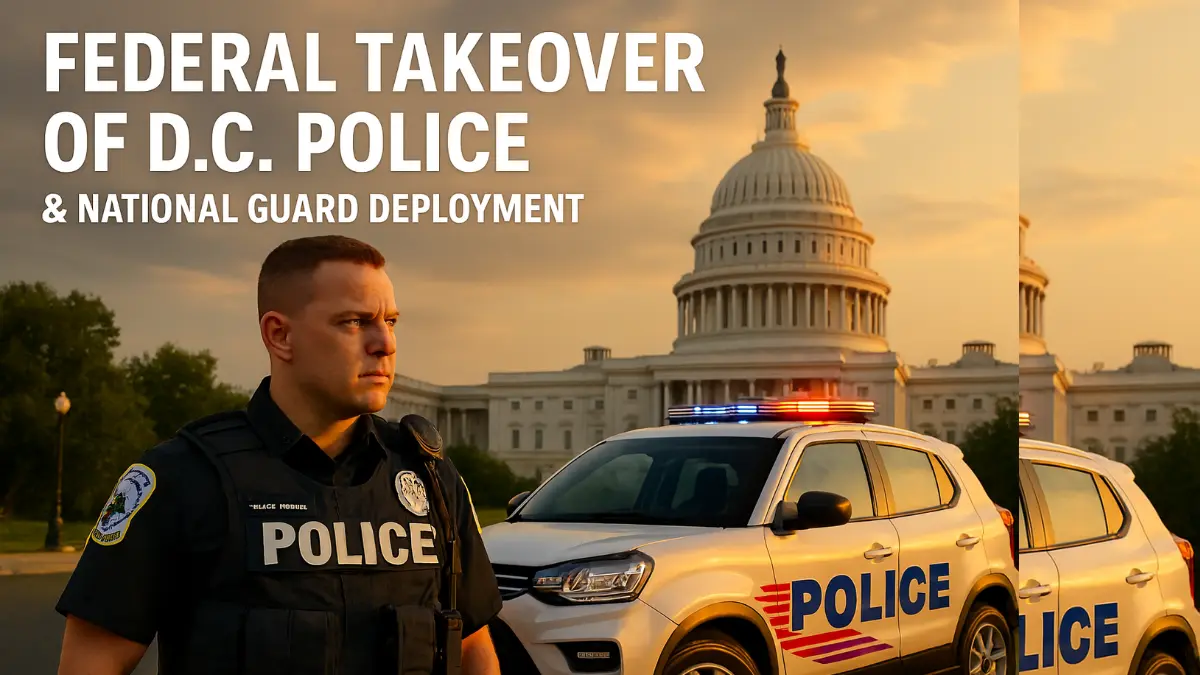 Federal Takeover of D.C. Police & National Guard Deployment