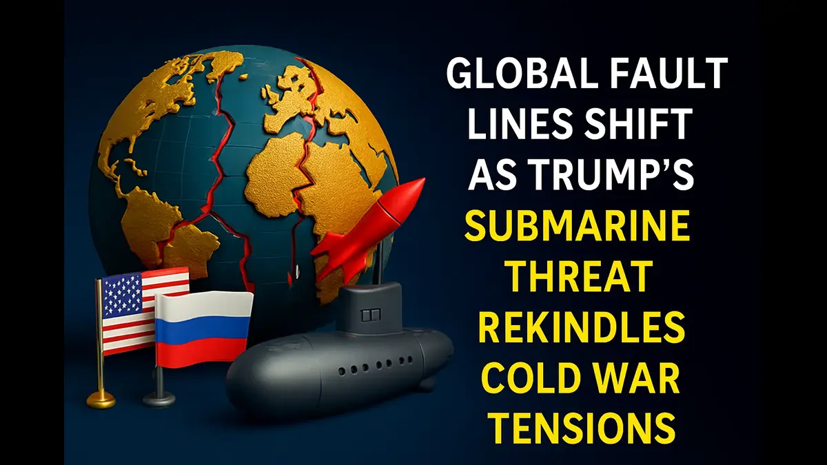 Global Fault Lines Shift as Trump’s Submarine Threat Rekindles Cold War Tensions