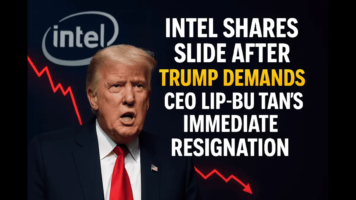 Intel shared the slide after Trump's CEO Lip-Bu Tan demands immediate resignation