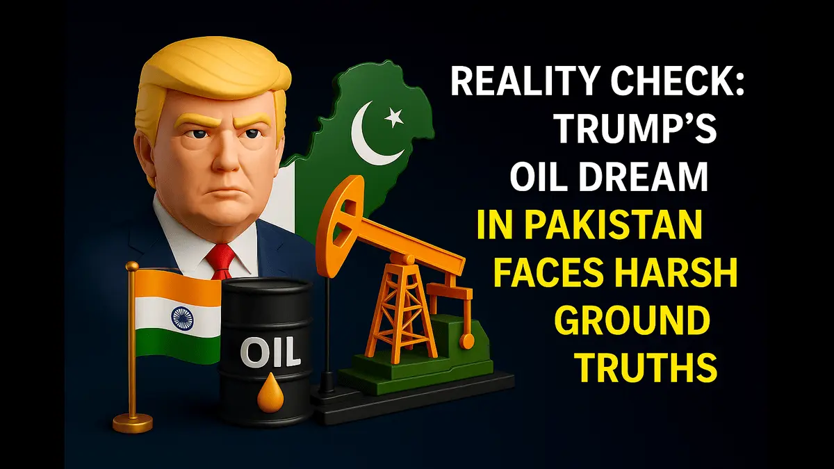 Reality Check: Trump’s Oil Dream in Pakistan Faces Harsh Ground Truths