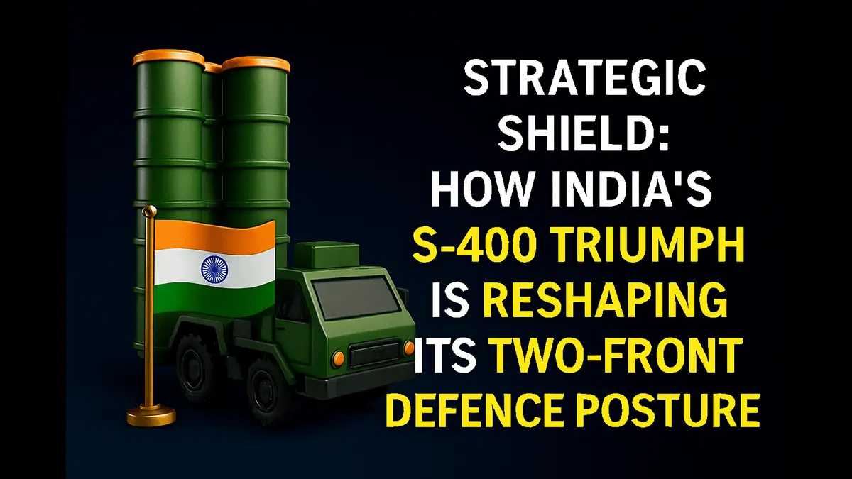 Strategic Shield: How India's S-400 Triumph Is Reshaping Its Two-Front Defence Posture