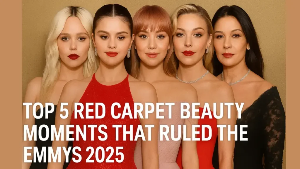 Top 5 Red Carpet Beauty Moments That Ruled the Emmys 2025