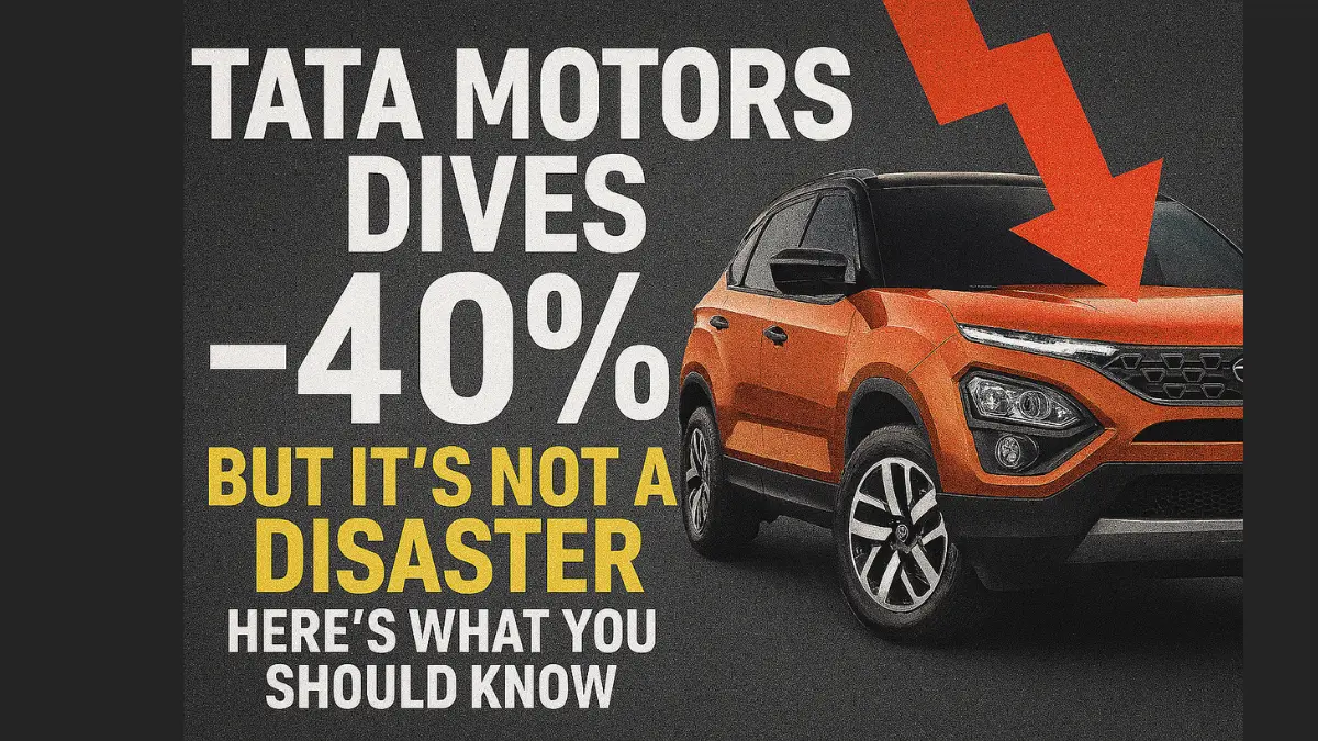 Tata Motors Dives 40% — But It’s Not a Disaster