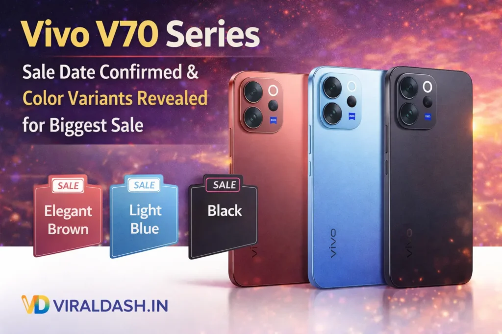 Vivo V70 & V70 Elite Officially Launched in India: Price, Full Specifications, Features & First Sale Details Revealed