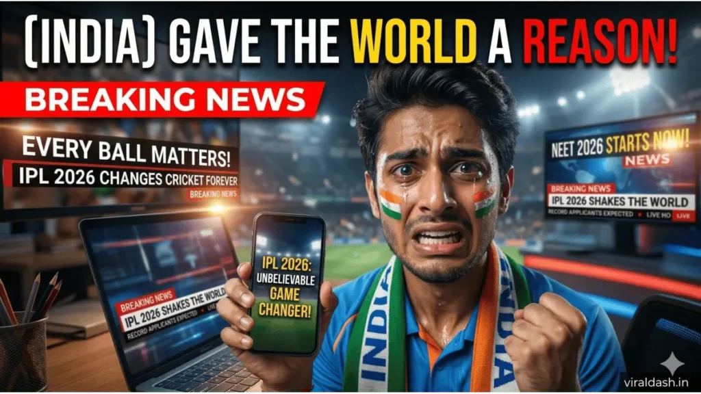 IPL 2026 Is Here — And India Just Gave the World a Reason to Watch Every Single Ball