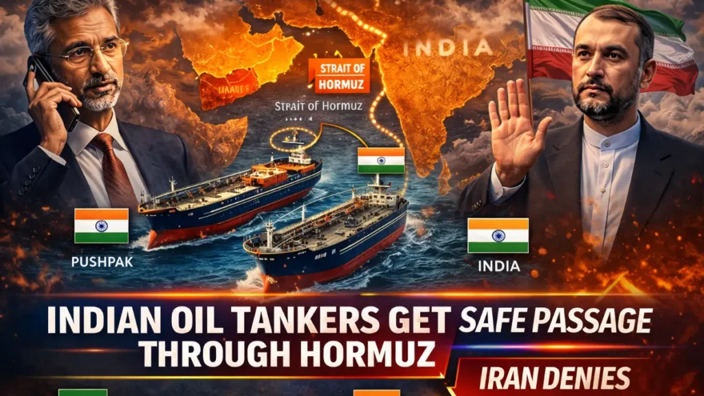 Indian Oil Tankers Get Safe Passage Through Hormuz After Jaishankar's Call to Iran — But Iran Denies Any Deal