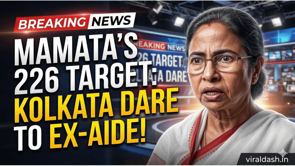Mamata Banerjee's 2026 Endgame: A 226 Target, And Kolkata Dare For Ex-Aide