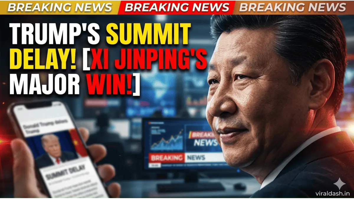 Trump's Delay Of Summit With Xi Jinping Comes As A Win For China