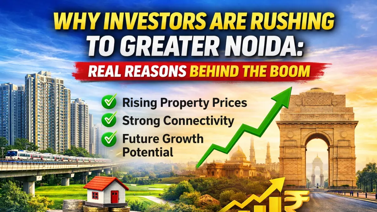 Why Investors Are Rushing to Greater Noida Real Reasons Behind the Boom
